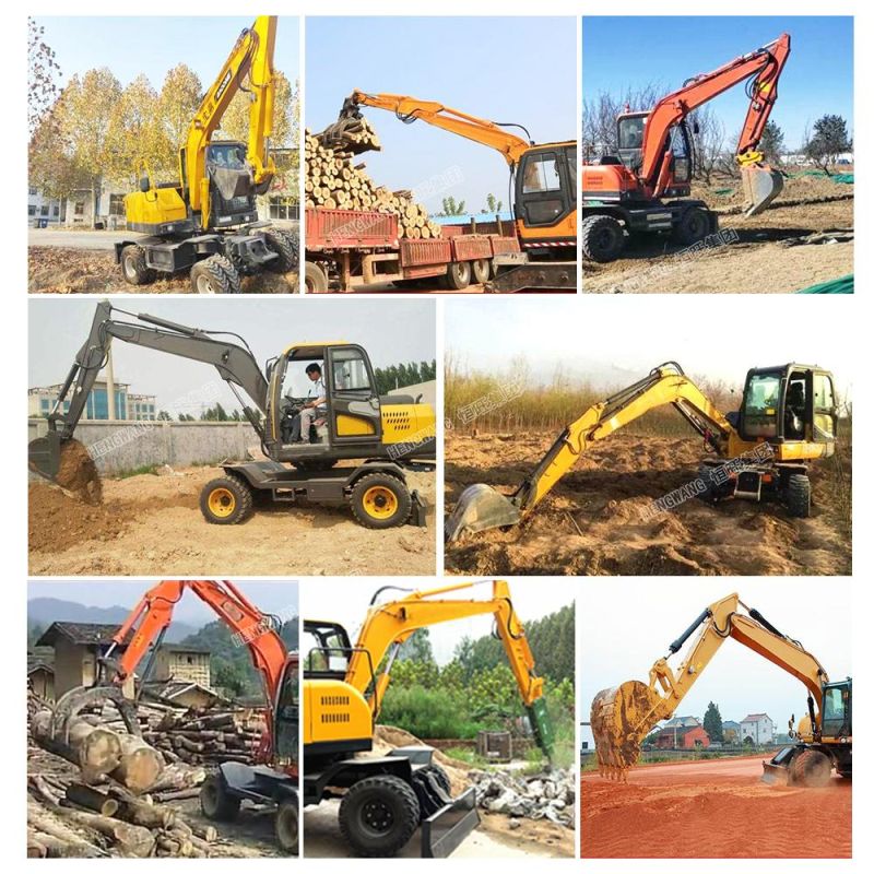 Micro Hydraulic Type Steel Crawler Excavator with Spare Parts