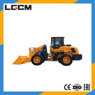 Lgcm China Articulated Hydraulic Transmission 1.6-1.8ton Mini Wheel Loader with Quick Hitch