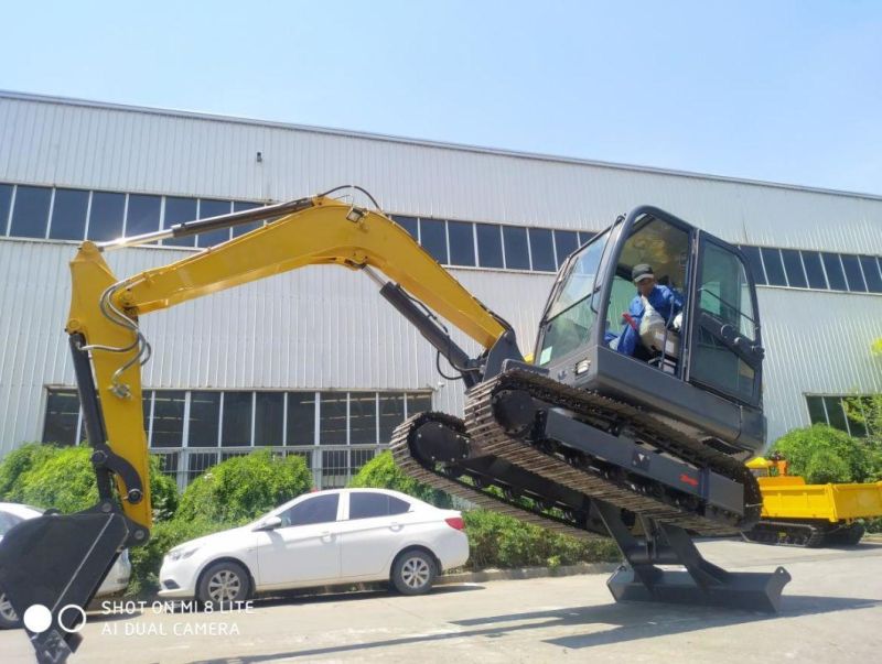 2022 Hot Sale! ! Euro V/EPA Kubota 1.8ton 3500kg Mini Excavator with Boom Swing and Cabin