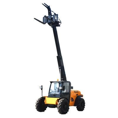 4 Wheel Steering Telescopic Forklift Loader 3 Ton Chinese Telehandler