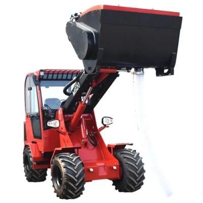 4X4 Mini Tractor Wheel Loader for Farming