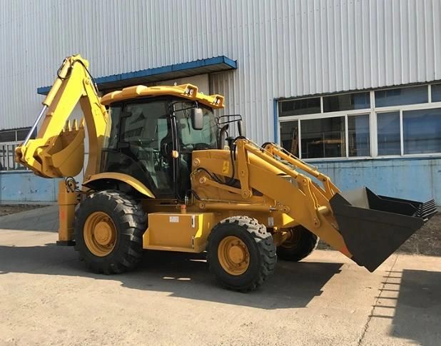 Chinese Shantui Brand Backhoe Loader SL388 with Cheap Price