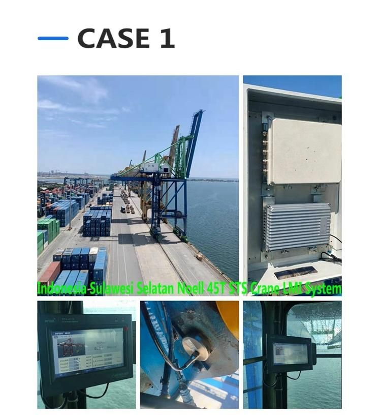 Wtau Crane Weighing System Wtz A700 Load Moment Indicator for Harbour Crane