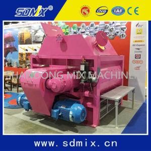 Competitive Price Construction Used Large Capacity Double Shaft Mao Concrete Mixer