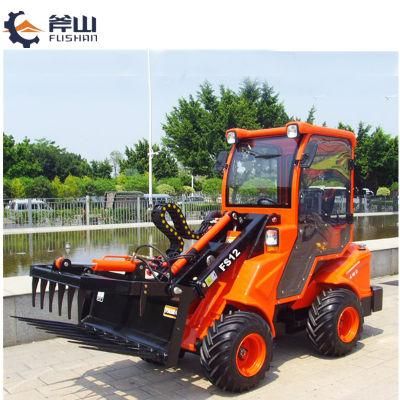 Farming Mini Loader Hydraulic Wheel Loader with Telescopic Boom