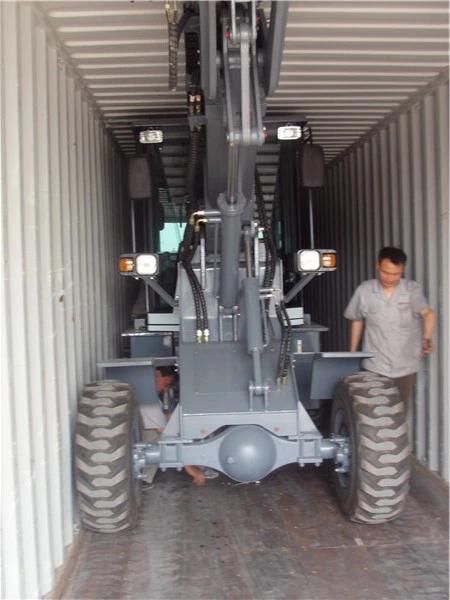 Articulated Telescopic Extend Arm Small Wheel Loader