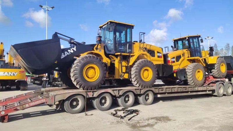 5 Ton 3cbm Bucket Wheel Loader Syl956h5 with Log Grapple