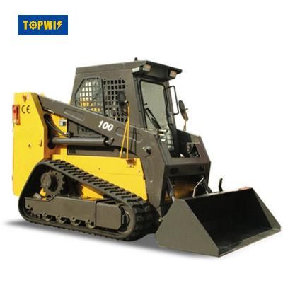 High Power Crawler Skid Steer Bucket with Tree Spade