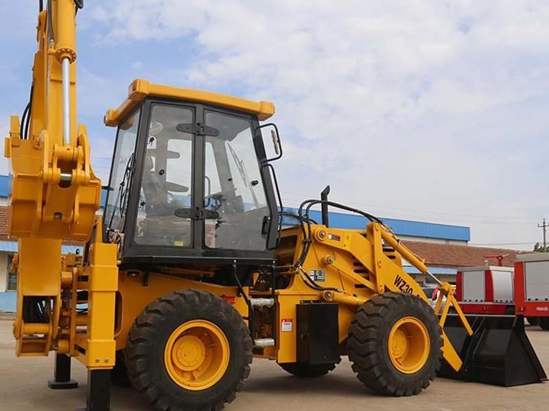 Construction Equipment Excavator Loader Mini Backhoe Loader Wz30-25