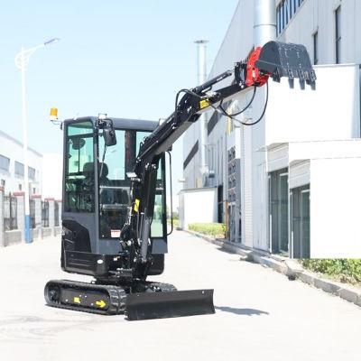 Toros 1.8ton Full Hydraulic Crawler Mini Excavators for Sale with CE ISO Certificates for Agricultural /Garden/Factory