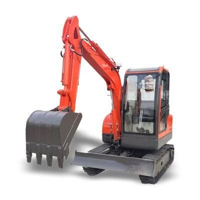 Small Mini Excavators Machine 3t 4t 5t 4 5 3 Ton Crawler Bagger Digger Mini Excavator