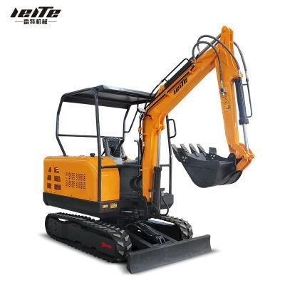New Lt1030 2 Ton 3 Ton Mini Excavator New Small Bagger Factory Cheap Price Small Digger with CE ISO for Sale