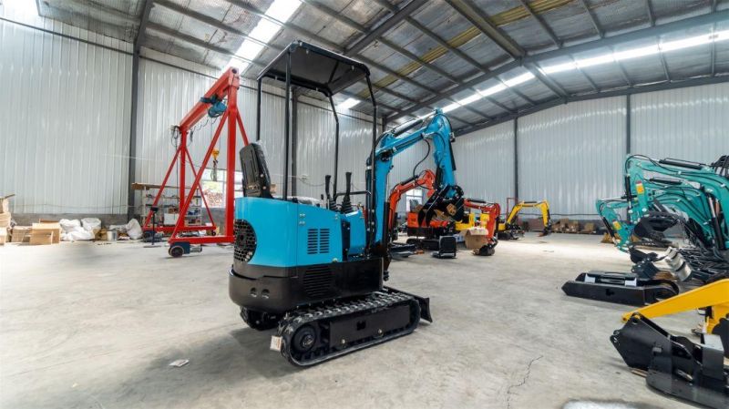 CE EPA China Small Hydraulic Excavators Mini Excavator 1 Ton 2 Ton