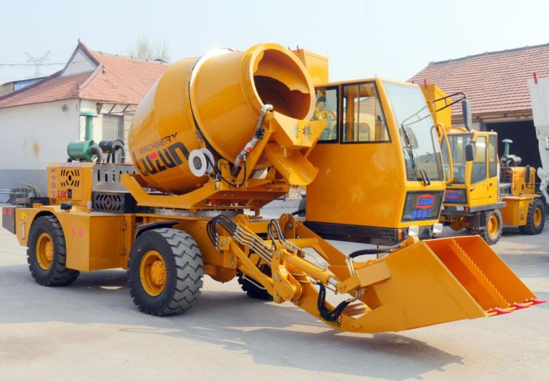 Jbc1.6r Self Loading Concrete Mixer