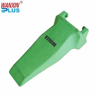 Construction Machinery Fork Loader Spare Part Casting Steel Bucket Tooth V29sdx