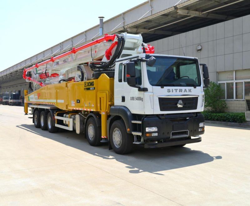 XCMG Schwing 67m Big Concrete Pump with Truck Hb67V China Concrete Sinotruk Sitrak Chassis Truck Price