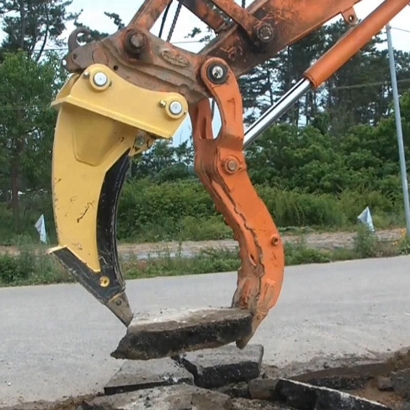 Excavator Hydraulic Thumb Grapple Bucket for Construction Machinery