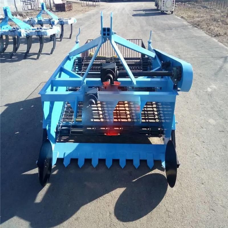 CE Proved 4u-1600 Two Rows Potato Garlic Carrot Mini Combine Harvester