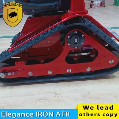 Customized Folding Lightweight Small Robot Wheelchair Rubber Track Tracked Electric Robot Wheelchair