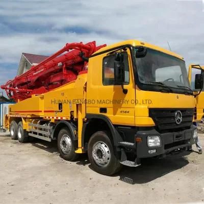 Putzmeister 46m Concrete Equipment Concrete Placing Boom Beton Pumper Used Concrete Truck Machine