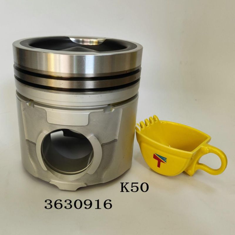 High-Performance Diesel Engine Engineering Machinery Parts Piston 3630916 for Engine Parts K50 Qsk50 Generator Set