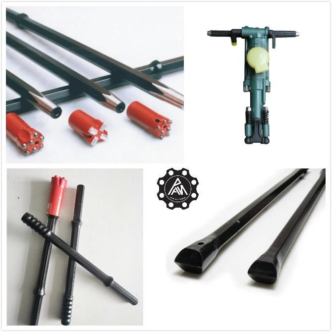 Rock Drilling Steel Integral Drill Rod Hexagonal Integral Drill Rod China High Quality Integral Drill Rod