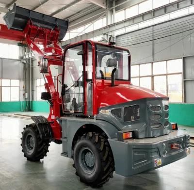 Lgcm CE 1500 Kg Small Wheel Loader for Farm with Grapple