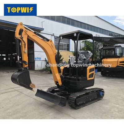 0.8ton 1ton 1.5 Ton Mini Small Digger Excavator, Hydraulic Wheel Excavator, Mining Crawler Excavator machinery with Parts for Sale
