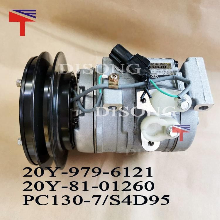 Excavator Conditioner Air Conditioning Compressor 20y-979-6121 20y-81-01260