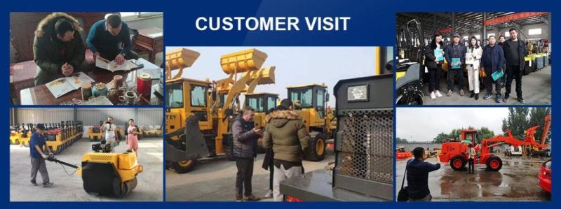 Walk Behind Double Drum Hydraulic Vibratory Road Roller Construction Equipment and Tools