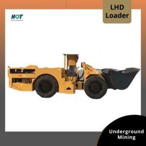 Low Profile Underground Electric LHD Loader with Mining Machine