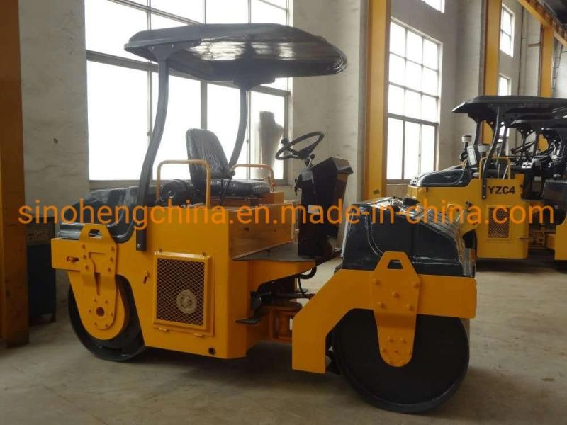 Ce Certificate Good Quality Road Roller Compactor for Sale Yzc4