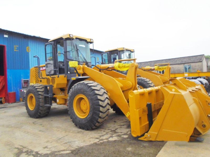 3 Tons 5 Tons Wheel Loader High Quality Front End Loader Zl50gn for Sale