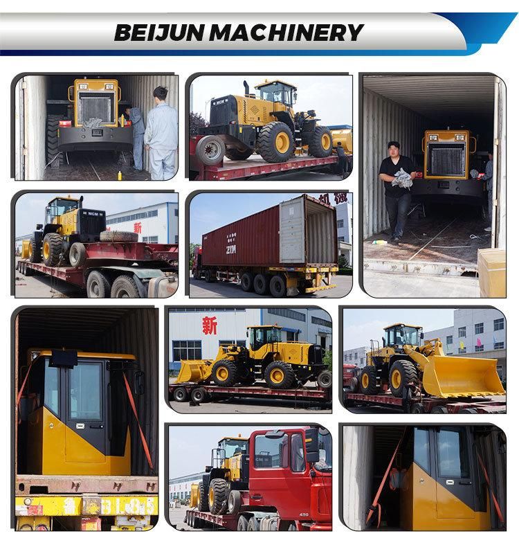 Multifunctional Big Wheel Loaders Telescopic 60 Kw Loader 1 Ton for Sale