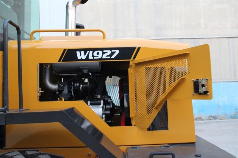 Wolf Brand 3t/3 Tons Mini Compact 4 Wheel Drive Articulated Front End Tractor Wheel Loader for Farming/Construction