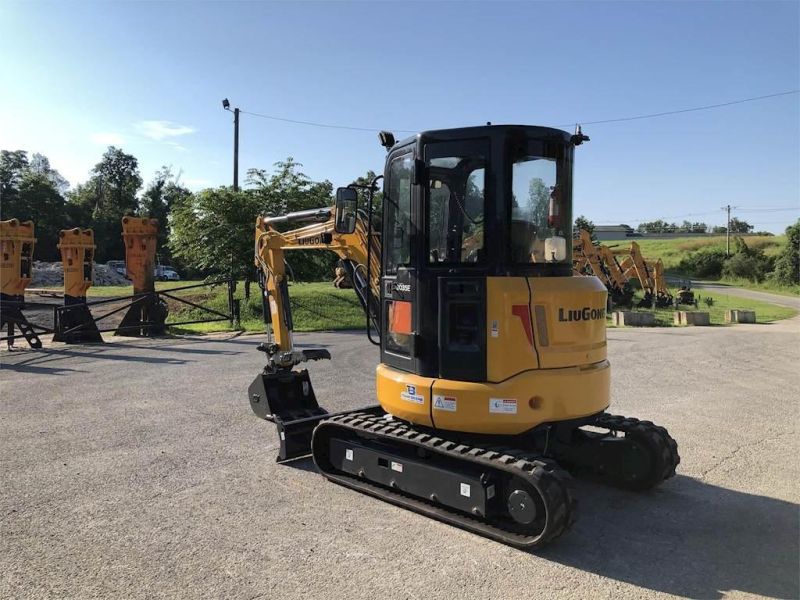 Liugong Zero Tail Swing 9035e 4 Tons Excavator