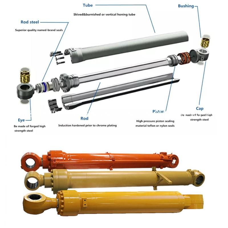 100% Factory Price Excavator Bucket Cylinder PC200, PC300