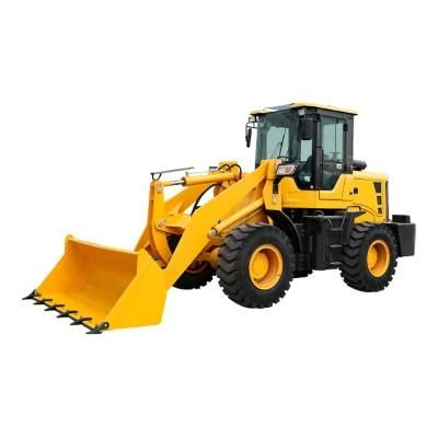 Wheel Loader 1 Ton Machinery with 4 in 1 Bucket Attachment for Sale