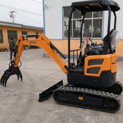 Best Price Optional Attachments Small Excavator Machine 1.8ton 2 Ton Crawler Excavator Mini Digger