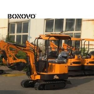 Garden Use Crawler Digger Mini Excavator Dg10 Excavator Mini Digger 1ton Hydraulic Crawler