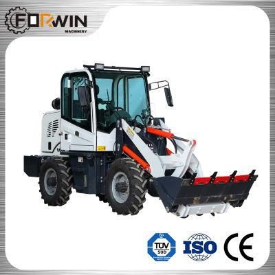 0.8 Ton Fw910 Mini and Compact Front End Shovel Articulated Steering 4WD Track Small Wheel Loaders