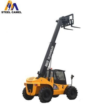 3 Ton Hydrostatic Telescopic Boom Diesel Forklift Loader Tire Handler