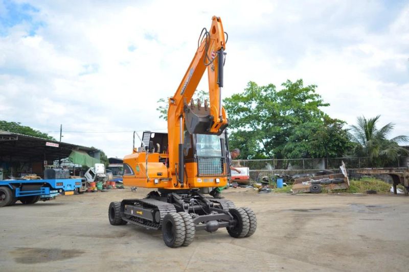 China Xiniu X9 Mini Wheel Crawler Excavator 9 Ton for Sale