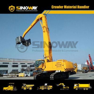 Sinoway Crawler Material Handling Machine for Ports Terminals and Mills