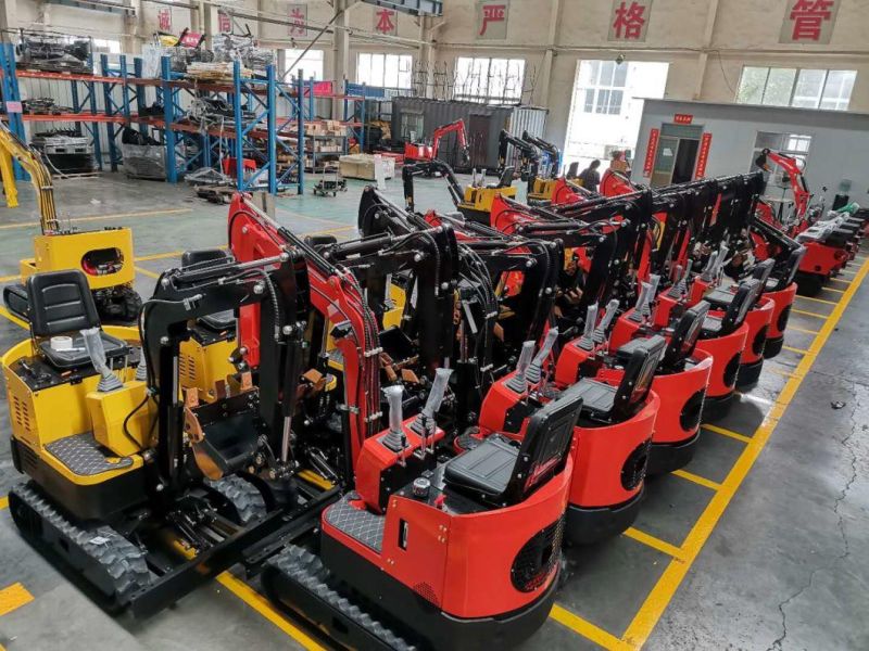Ht18 Multifunctional Garden Farm Mini Digger 1.8 Ton Excavator with 0.06m3