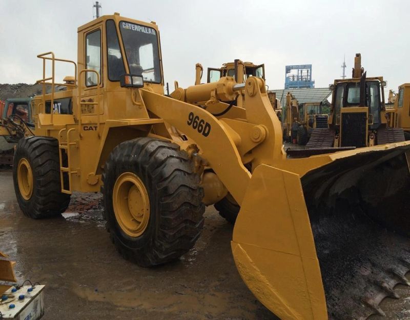 Used Second Hand Mining Work Earth Moving Machinecat Good Work Condition Wheel Loader Caterpillar 966g 966e 966f 966h 966c 966D Wheel Loader
