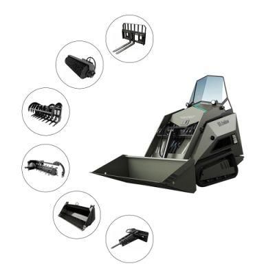Wholesale Price Multi-Function Agricultural Machinery Mini Skid Steer Loader for Compact Tractor
