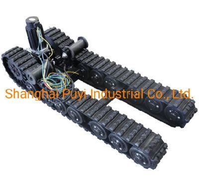 Walking Rubber Track System with Loading Weight 200kgs