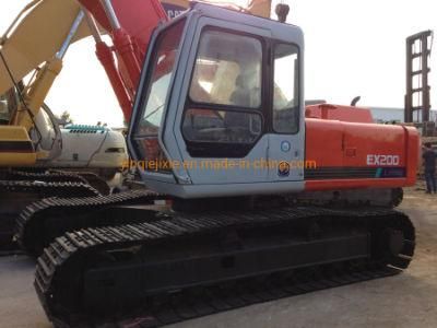 Japan Made Used Hitachi Excavator Hitachi Ex200-1, Reconditioned Excavator