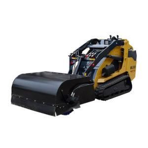 Construction Machinery Skid Loader Crawler Skid Steer Loader with Skid Steer Attachments Closed Cleaner